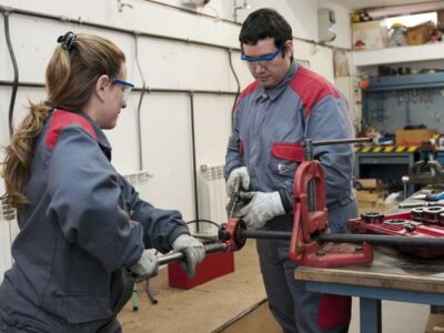 Operaciones de fontanería y calefacción – climatización doméstica