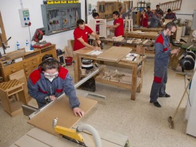 Carpintería modular con tableros derivados de la madera