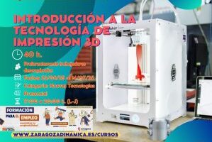 Inscripciones curso Introducción a la Tecnología de impresión en 3D