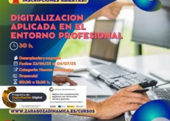 Inscripciones curso Digitalización Aplicada – Capacitación Digital (Básico)